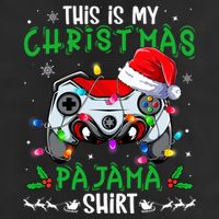 This Is My Christmas Pajama Video Game Gamer Boy Teens 11oz C Handle Ceramic Mug