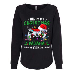 This Is My Christmas Pajama Video Game Gamer Boy Teens Womens California Wash Sweatshirt