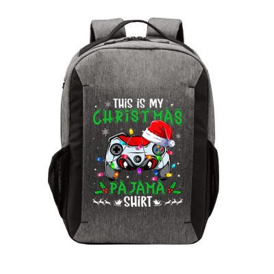 This Is My Christmas Pajama Video Game Gamer Boy Teens Vector Backpack
