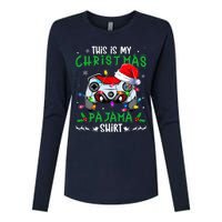 This Is My Christmas Pajama Video Game Gamer Boy Teens Womens Cotton Relaxed Long Sleeve T-Shirt