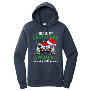 This Is My Christmas Pajama Video Game Gamer Boy Teens Women's Pullover Hoodie