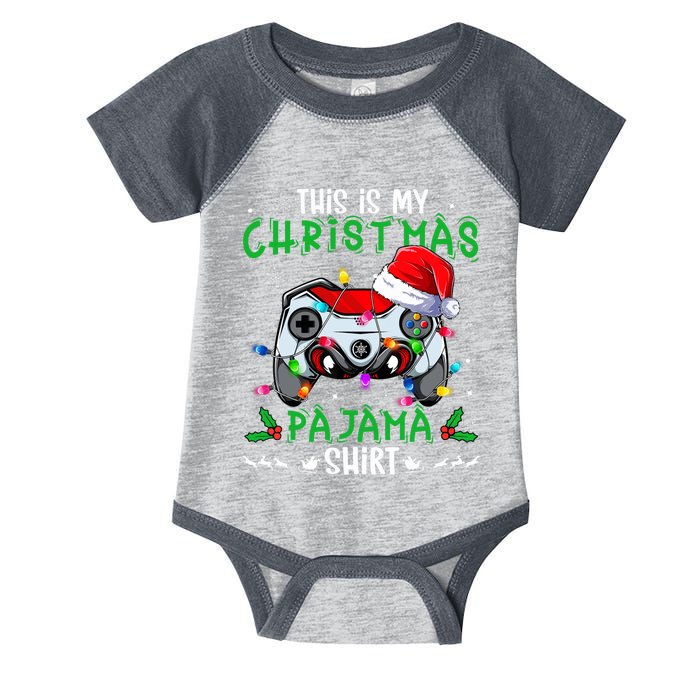 This Is My Christmas Pajama Video Game Gamer Boy Teens Infant Baby Jersey Bodysuit