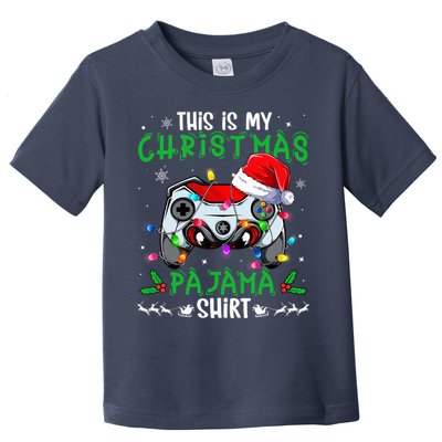This Is My Christmas Pajama Video Game Gamer Boy Teens Toddler T-Shirt