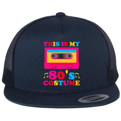 This is my 80's Costume Outfit Retro Party Flat Bill Trucker Hat