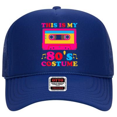 This is my 80's Costume Outfit Retro Party High Crown Mesh Back Trucker Hat