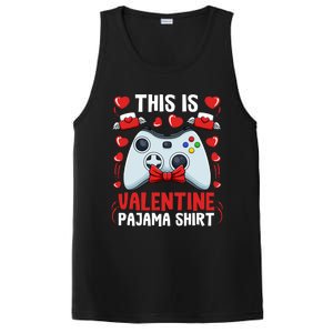 This Is My Valentine Pajama Great Gift Videogame Controller Gamer Meaningful Gif PosiCharge Competitor Tank