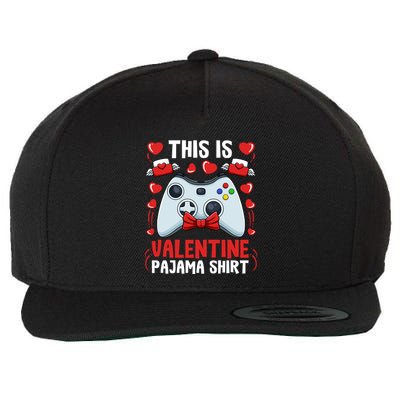This Is My Valentine Pajama Great Gift Videogame Controller Gamer Meaningful Gif Wool Snapback Cap