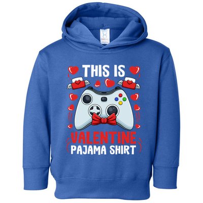 This Is My Valentine Pajama Great Gift Videogame Controller Gamer Meaningful Gif Toddler Hoodie