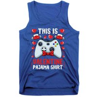 This Is My Valentine Pajama Great Gift Videogame Controller Gamer Meaningful Gif Tank Top