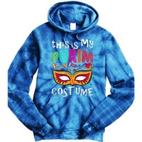 This Is My Purim Costume Tie Dye Hoodie