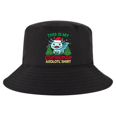 This Is My Christmas Axolotl Pajamas Pjs Cool Comfort Performance Bucket Hat