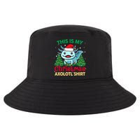 This Is My Christmas Axolotl Pajamas Pjs Cool Comfort Performance Bucket Hat