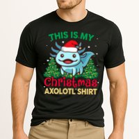 This Is My Christmas Axolotl Pajamas Pjs Cooling Performance Crew T-Shirt