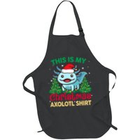 This Is My Christmas Axolotl Pajamas Pjs Apron