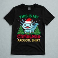 This Is My Christmas Axolotl Pajamas Pjs T-Shirt