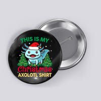 This Is My Christmas Axolotl Pajamas Pjs Button