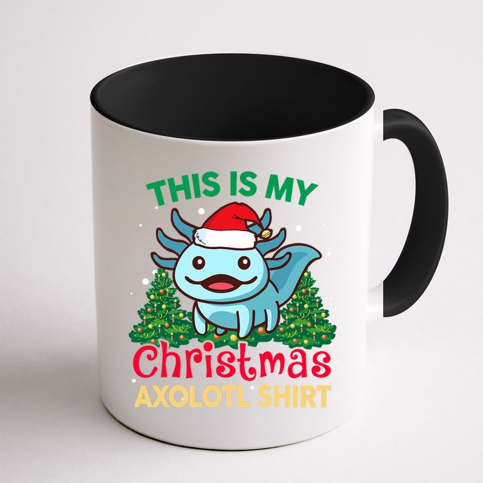 This Is My Christmas Axolotl Pajamas Pjs Mug