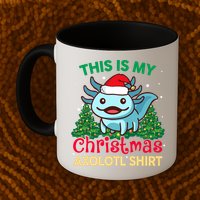 This Is My Christmas Axolotl Pajamas Pjs Mug