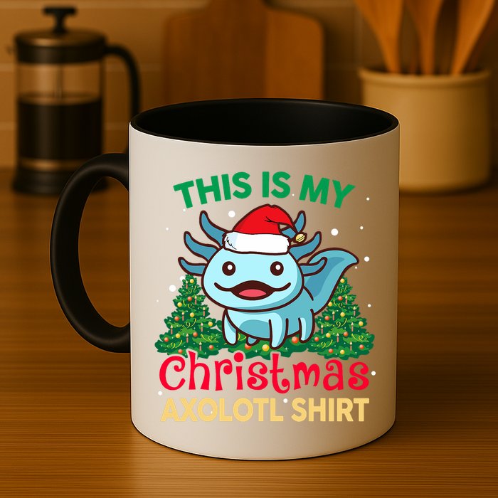 This Is My Christmas Axolotl Pajamas Pjs Mug