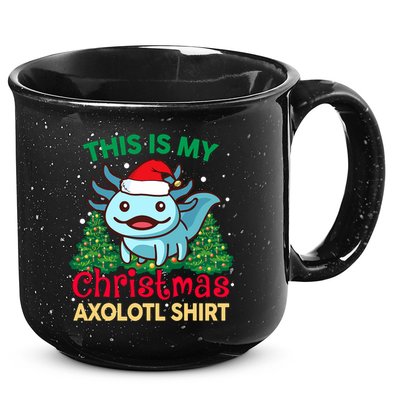 This Is My Christmas Axolotl Pajamas Pjs 15oz Campfire Ceramic Mug