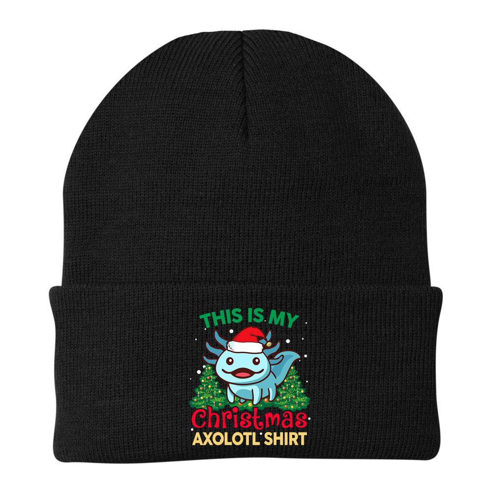 This Is My Christmas Axolotl Pajamas Pjs Beanie