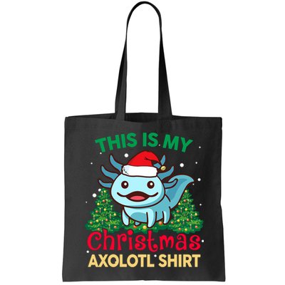 This Is My Christmas Axolotl Pajamas Pjs Bag
