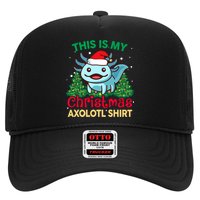 This Is My Christmas Axolotl Pajamas Pjs Hat
