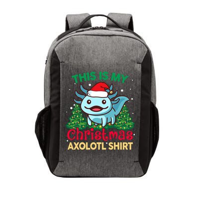 This Is My Christmas Axolotl Pajamas Pjs Vector Backpack