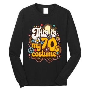 This Is My 70s Costume Theme Party Hippie Friends Long Sleeve Shirt