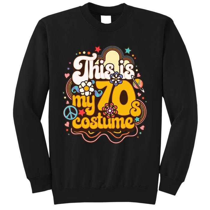 This Is My 70s Costume Theme Party Hippie Friends Sweatshirt