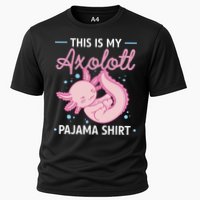 This Is My Axolotl Pajama Axolotl Pajamas Cooling Performance Crew T-Shirt