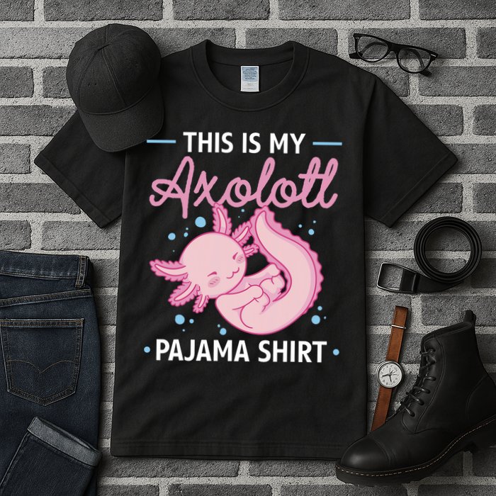 This Is My Axolotl Pajama Axolotl Pajamas Tall T-Shirt