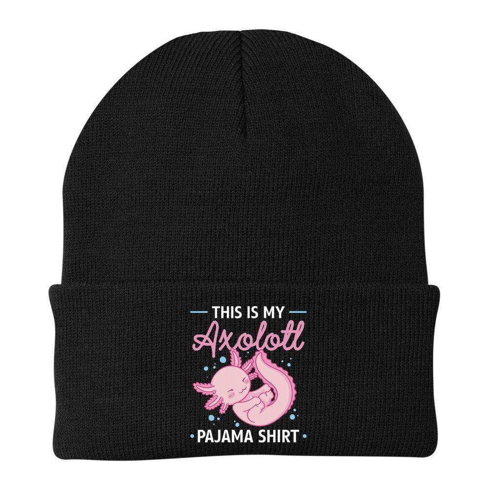 This Is My Axolotl Pajama Axolotl Pajamas Beanie