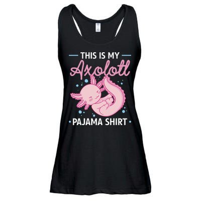 This Is My Axolotl Pajama Axolotl Pajamas Ladies Essential Flowy Tank