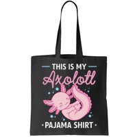 This Is My Axolotl Pajama Axolotl Pajamas Bag