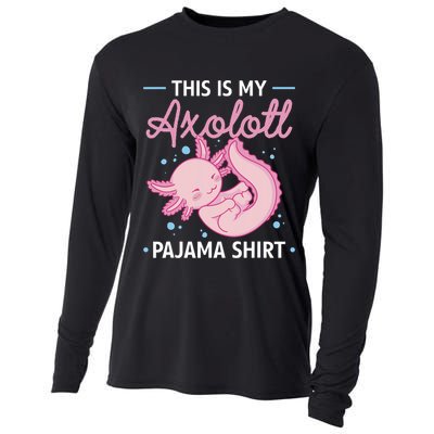 This Is My Axolotl Pajama Axolotl Pajamas Cooling Performance Long Sleeve Crew