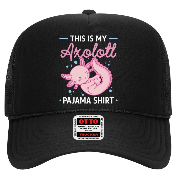 This Is My Axolotl Pajama Axolotl Pajamas Hat