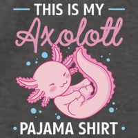 This Is My Axolotl Pajama Axolotl Pajamas Vector Backpack