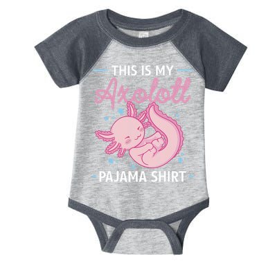 This Is My Axolotl Pajama Axolotl Pajamas Infant Baby Jersey Bodysuit