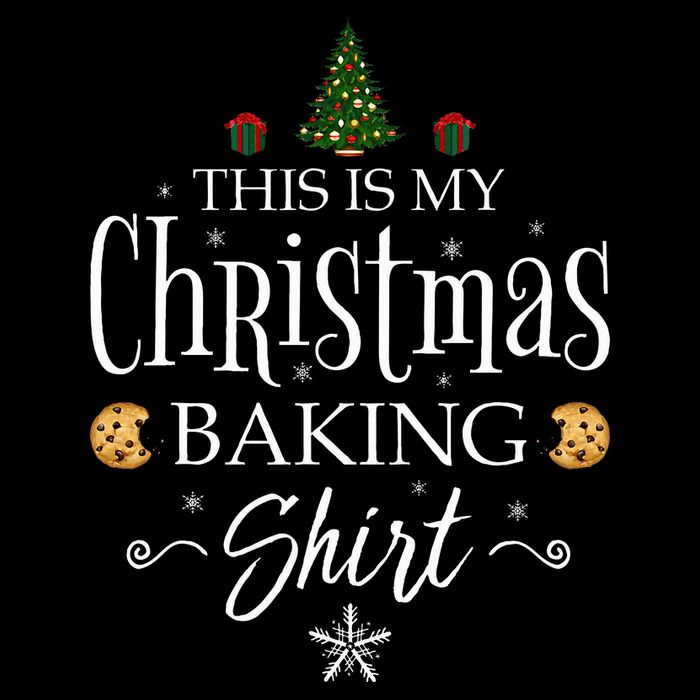 This Is My Christmas Baking Funny Baker Gift 7-Panel Snapback Hat