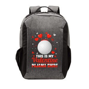 This Is My Valentine Pajama Gift Headband Golf Players Gift Vector Backpack