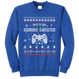 This Is My Ugly Gaming Funny Christmas Video Gamer Cute Gift Sweatshirt