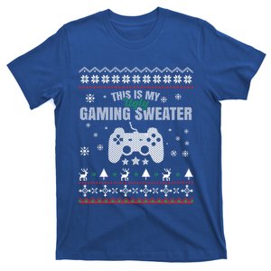 This Is My Ugly Gaming Funny Christmas Video Gamer Cute Gift T-Shirt