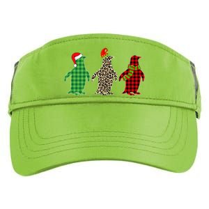 This Is My Christmas Pajama Penguin Xmas Tree Animals Great Gift Adult Drive Performance Visor