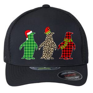 This Is My Christmas Pajama Penguin Xmas Tree Animals Great Gift Flexfit Unipanel Trucker Cap