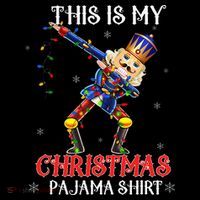 This Is My Christmas Pajama Dabbing Nutcracker Youth Performance Sprint T-Shirt