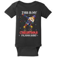 This Is My Christmas Pajama Dabbing Nutcracker Baby Bodysuit