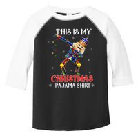 This Is My Christmas Pajama Dabbing Nutcracker Toddler Fine Jersey T-Shirt