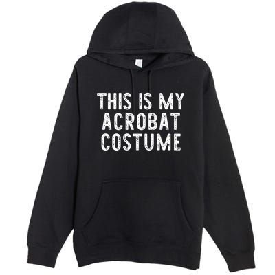 This Is My Acrobat Costume Halloween Lazy Easy Premium Pullover Hoodie