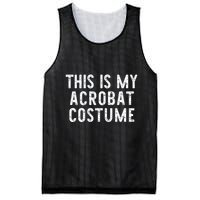 This Is My Acrobat Costume Halloween Lazy Easy Mesh Reversible Basketball Jersey Tank